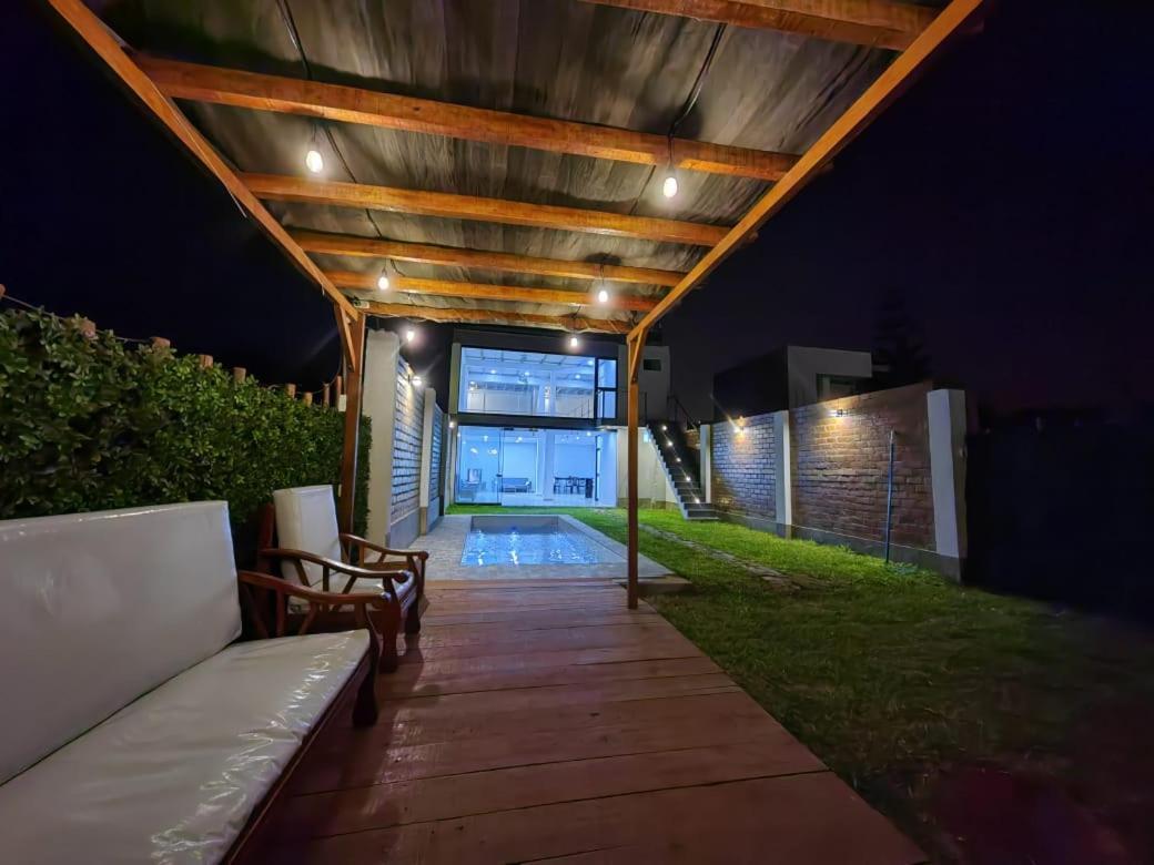 Casa De Playa Con Piscina Ancon Exterior foto