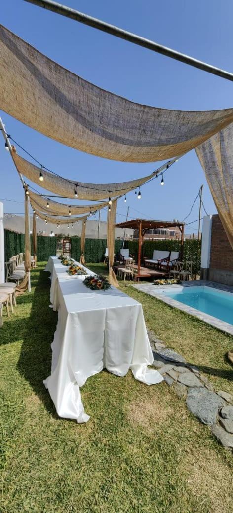 Casa De Playa Con Piscina Ancon Exterior foto